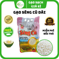 Gạo séng cù dài bao đỏ mường khương bao 5kg thơm dẻo bao ăn loại 1 GẠO SẠCH GIÁ SỈ