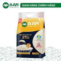 Gạo ST25 A An Túi 5kg - Đặc Sản Sóc Trăng - Cơm Mềm Dẻo, Thơm Nhẹ, Vị Ngọt - Top 1 Gạo Ngon Thế Giới