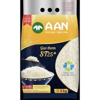 Gạo st25 +plus Aan túi 5kg dẻo mềm top 1 gạo ngon