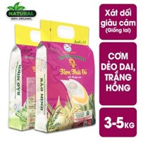 Gạo Tám Thái đỏ Bảo Minh 5kg (Bao bì mới - Ngon hơn - Dễ nhận diện hơn)