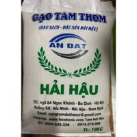 GẠO TÁM THƠM HẢI HẬU - CHÍNH HIỆU 10KG