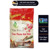 Gạo Tám Thơm Hải Hậu VJA Túi 10kg - Giá Sỉ, Date mới