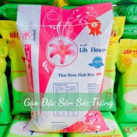 Gạo Thái Nhập Hoa Ly bao 10kg Cơm Trắng Dẻo Cơm Mềm