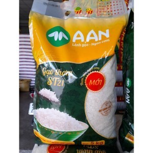 Gạo thơm A An ST21 túi 5kg