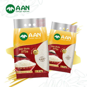 Gạo thơm A An ST24 túi 5kg