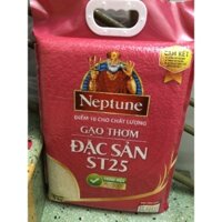 Gạo thơm đặc sản Neptune ST25, gạo ngon giá tốt, túi 5kg