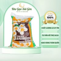Gạo Thơm JASMINE Cơm Mềm, Dẻo Dai, Cơm Giữ Nguyên Hạt, Mùi Thơm Tự Nhiên (Bao10kg)