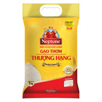 Gạo Thơm Neptune Thượng Hạng Nhãn Vàng