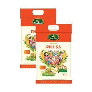 Gạo thơm Vua Gạo Phù Sa túi 5kg