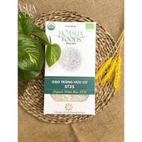 GẠO TRẮNG HỮU CƠ ST25 GẠO ĂN DẶM GẠO LỨT ĐỎ HOA SỮA 1KG
