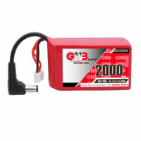 Gaoneng GNB 11.1V 2000mAh 5/10C 3S LiPo Battery DC5.5 Plug for Fatshark DJI FPV Goggles