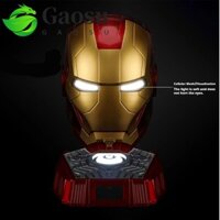 Gaosu Anime Iron Man Mũ đội đầu, Đồ chơi lừa Mặt nạ Cosplay phát sáng, Nhựa sáng tạo Mũ bảo hiểm điên rồ Mặt nạ phát sáng Quà tặng sinh nhật
