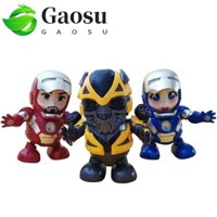 Gaosu Khiêu Vũ Siêu Anh Hùng Trẻ Em Quà Tặng Sinh Nhật Đồ Chơi Mô Hình Người Nhện Robot Điện Đồ Chơi Anime Nhân Vật Hành Động Người Sắt Hình