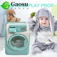 Gaosu Mô Phỏng Máy Giặt Đồ Chơi Trẻ Em Quà Tặng Mô Phỏng Giỏ Máy Giặt Mô Hình Cọ Trang Điểm Bụi Nhỏ Thiết Bị Gia Dụng Máy Giặt Điện Mini