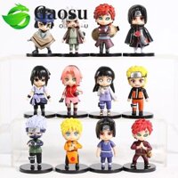 Gaosu Naruto PVC Đồ Chơi 7cm Sasuke Itachi Obito Mô Hình Hình Hình Sakura