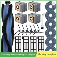 [Gaozuo523.vn] Dành Cho Máy Hút Bụi Robot Eufy X10 Pro Omni Bàn Chải Bên Chính Bộ Lọc Hepa Lau Vải Túi Bụi Phụ Kiện Thay Thế