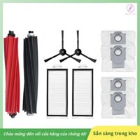 [Gaozuo523.vn] Dành cho Roborock Q5 Max + / Q5 DuoRoller + Phụ kiện thay thế Bàn chải bên con lăn Túi lọc bụi Hepa