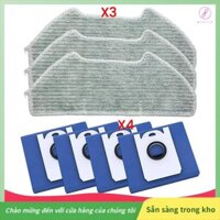 [Gaozuo523.vn] Phụ tùng thay thế chân không cho BObsweep cho Dustin cho siêu thị, Phụ kiện máy hút bụi, Vải lau nhà, Túi đựng bụi