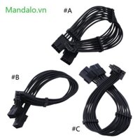 Gặp cho RTX4000 Series 2x8Pin Nữ sang PCIE 5 0 12 + 4 16Pin Cáp Card Video 12VHPWR