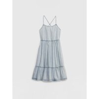 GAP - Đầm Vải Jeans Bé Gái - Strappy Dress 601113-00