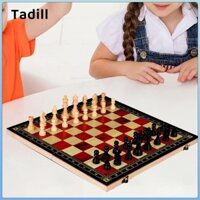 Gấp Gỗ Bộ Cờ Vua Cờ Vua Cờ Vua Backgammon Di Động Nhẹ Bảng Trò Chơi Dành Cho Người Lớn Trẻ Em Tập Hợp Người Mới Bắt Đầu