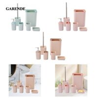 Garande 6 Bộ Hộp Đựng Xà Phòng Mặt Bàn Chắc Chắn Trang Trí Bàn Chải Đánh Răng Rửa Chén Cho Nhà Hàng
