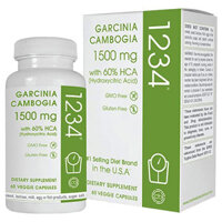 Garcinia Cambogia 1234, hỗ trợ gia tăng sự oxy hóa chất béo, làm giảm lượng mỡ bụng, hỗ trợ giảm cân