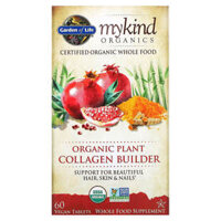 Garden of Life MyKind Organics Organic Plant Collagen Builder 60 Vegan Tablets