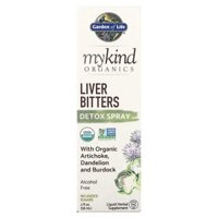 Garden of Life MyKind Organics Liver Bitters Detox Spray Alcohol Free 2 fl oz (58 ml)