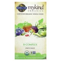 Garden of Life MyKind Organics B-Complex 30 Vegan Tablets