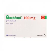 Gardenal 100mg Sanofi 2 vỉ x 10 viên