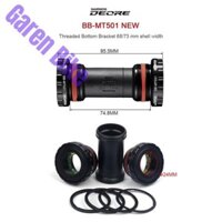 [Garen Bike] Trục giữa cốt rỗng xe đạp MTB Shimano Deore MT500 501 ren vặn(chính hãng)