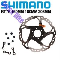 [Garen Bke] ĐĨA PHANH MTB Shimano SLX SM RT76 Xe Đạp Leo Núi 6 ốc 160mm 180mm  203mm