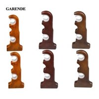 Garende 2 Chiếc Đôi Rèm Thanh Chân Đế Treo Tường Thanh Lịch Cố Định 1 Inch Rèm Thanh Giá Đỡ Cho Phòng Ngủ