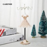 Garende 25 cm / 10 inch Sáng Tạo Búp Bê Trang Sức Đứng Giá Đỡ Mini Váy Mô Hình Giá Nữ Hình Trang Trí Nhà Cửa Hàng Trang Sức Hiển Thị