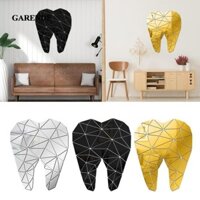 Garende Acrylic Gương Dán Tường Poster Decal Có Thể Tháo Rời Trang Trí Cửa Hàng