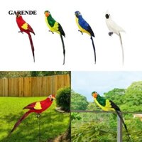 Garende Chim Vẹt Mô Hình Mô Phỏng Vẹt S Treo Tường Điêu Khắc Lông Vẹt Nhân Tạo