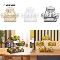 Garende Giỏ Trái Cây Đựng Trái Cây Đa Năng Lưới Sắt Mặt Bàn Bát Rau Để Bảo Quản Rau Củ Holdiay Phòng Ăn