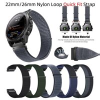 Garmin Forerunner 935 945 955 965 Dây đeo Nylon Velcro nỉ 26mm 22mm Phát hành nhanh