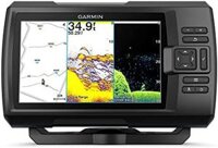Garmin Striker Vivid 7cv: Máy dò cá màu 7 inch với đầu dò Sonar dễ sử dụng, Bảng màu Sonar quét sống động