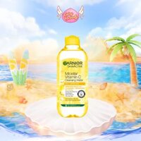 GARNIER Nước Tẩy Trang Vitamin C Làm Sạch Sâu Và Trắng Sáng Cho Làn Da  Micellar Water 40012550ml - Big Size 400ml