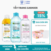 Garnier Nước tẩy trang Micellar Cleansing Water Salicylic BHA 400ml