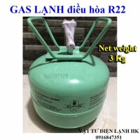 Gas lạnh - Môi chất lạnh ga R22 SUPON loại 3kg