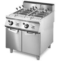 Gas pasta cooker, 2 GN 1/1 wells, capacity 2x 40 litres VS9080CPGS
