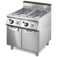 Gas pasta cooker, 2 GN 2/3 wells, capacity 2x 26 litres VS7080CPGS