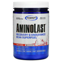 Gaspari Nutrition Aminolast Recovery & Endurance BCAA Superfuel Fruit Punch 14.8 oz (420 g)