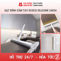 Gạt kính cầm tay ECOCO silicon thế hệ mới, Cây gạt nước, gạt sàn đa năng xoay 180 độ dễ dàng vệ sinh, sử dụng