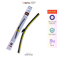 Gạt Mưa Cho Xe Audi RS Q8 Thương Hiệu VISTA - Thân Mềm Lưỡi Silicon - Tiêu Chuẩn Châu Âu - Siêu Sạch - Siêu Bền - Êm Ái