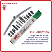 Gạt mưa ô tô Brother Star Silicon đa chức năng 13 đầu