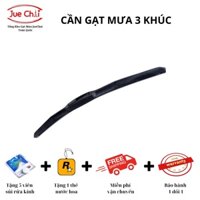 Gạt mưa ô tô, cần gạt mưa silicon 3 khúc Juechai theo xe Honda City gạt sạch, êm ái